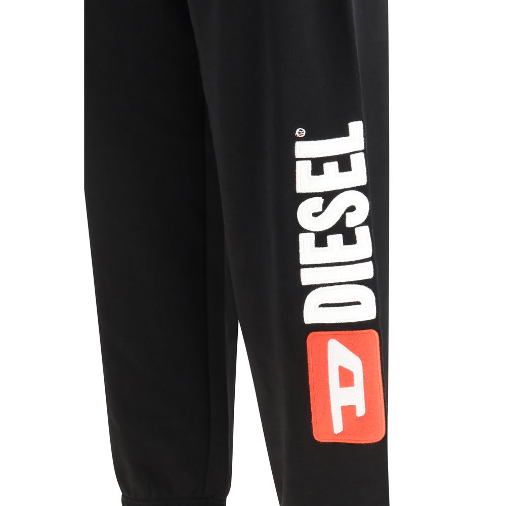 Black Cotton Joggers (Workout Pants) - ventzia
