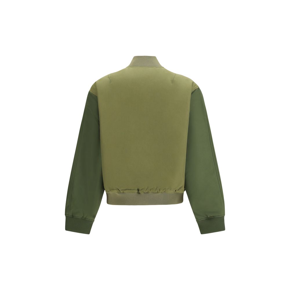 Bicolor Polyester Bomber - ventzia