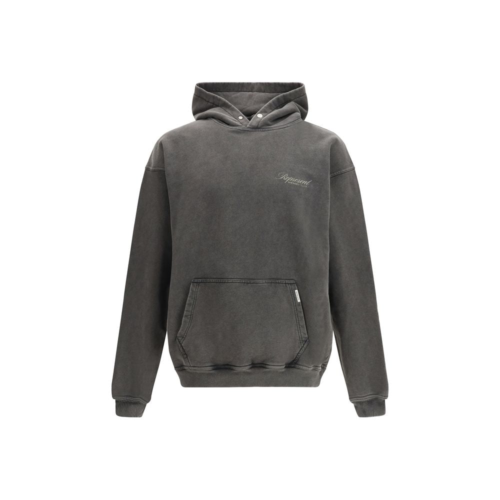 Gray Cotton Sweatshirt - ventzia