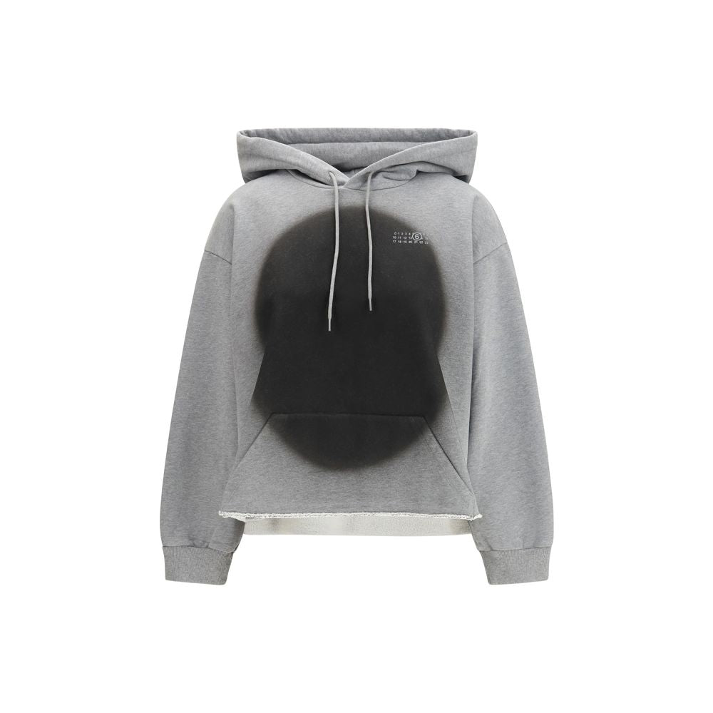 Gray Cotton Sweatshirt - ventzia
