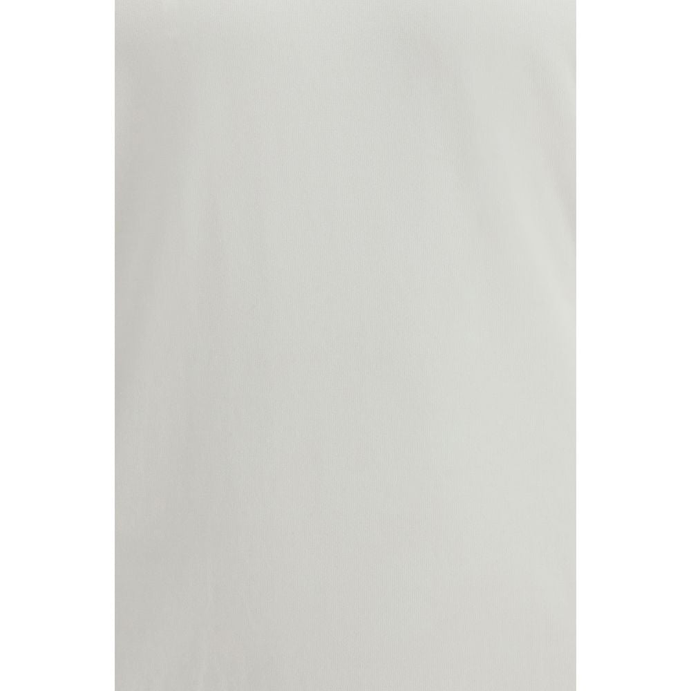 White Cotton T-Shirt - ventzia