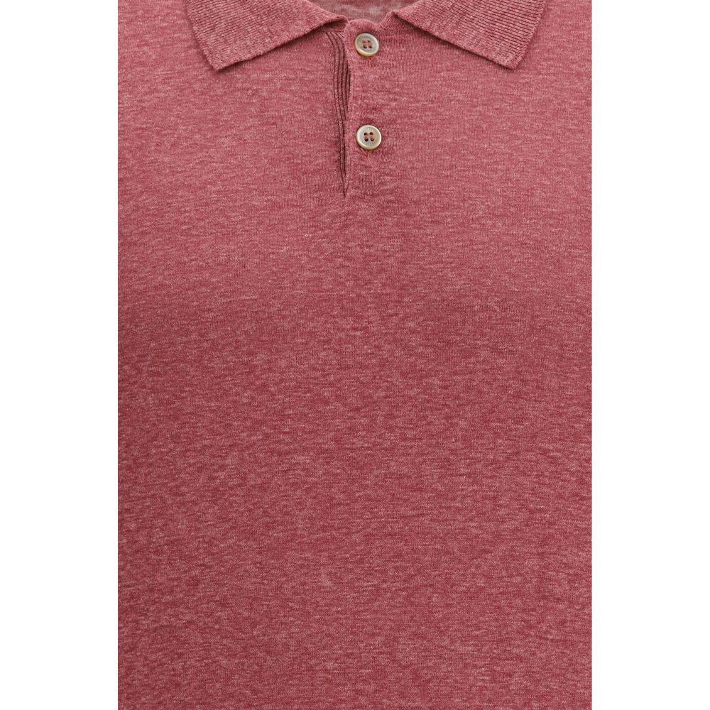 Multicolor Linen Polo Shirt - ventzia