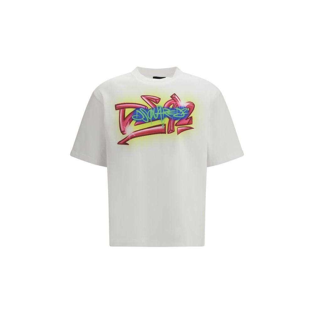 White Cotton T-Shirt - ventzia