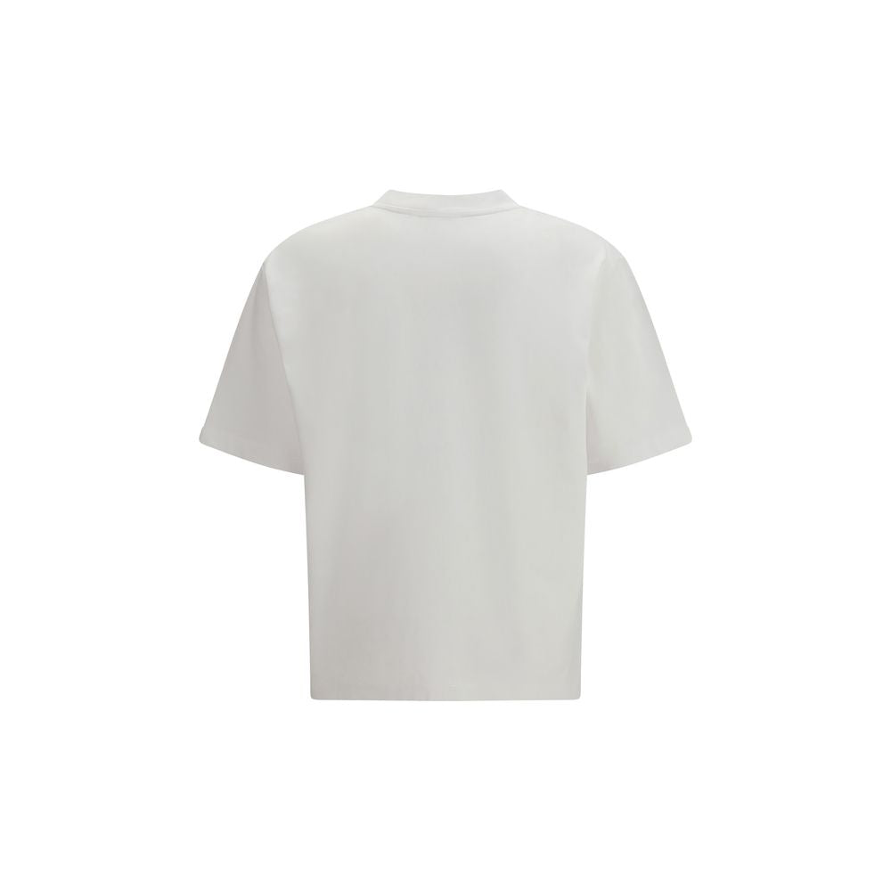 White Cotton T-Shirt - ventzia