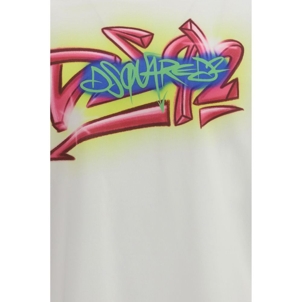 White Cotton T-Shirt - ventzia