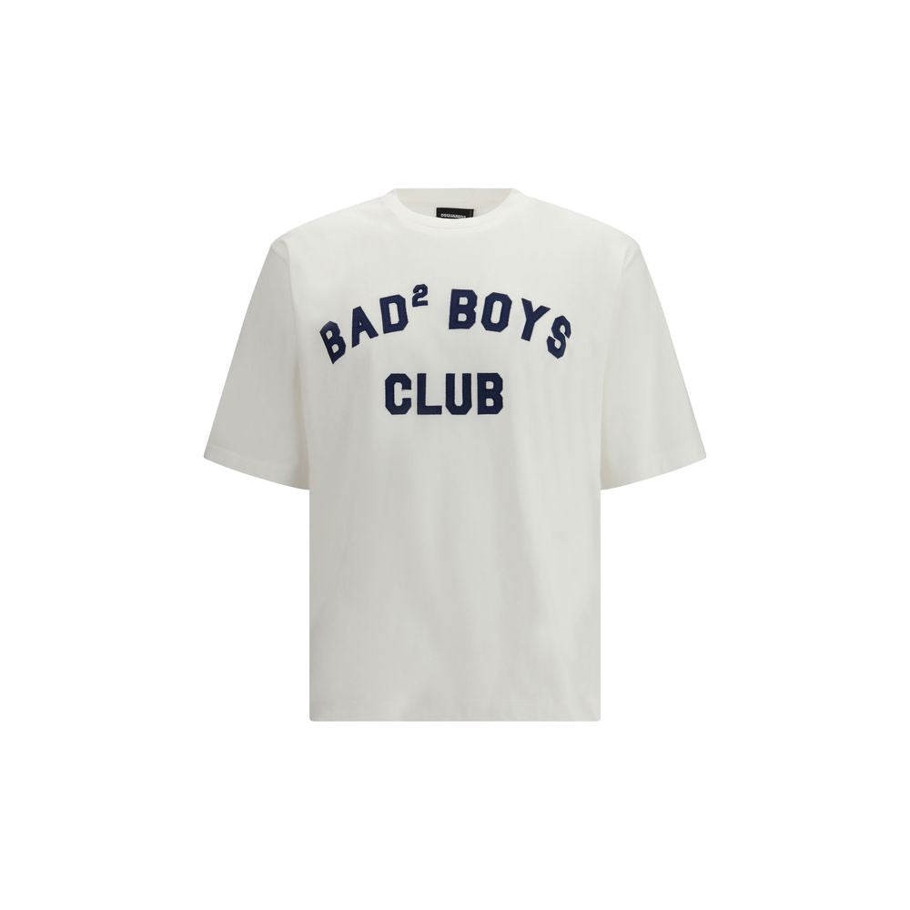 White Cotton T-Shirt - ventzia