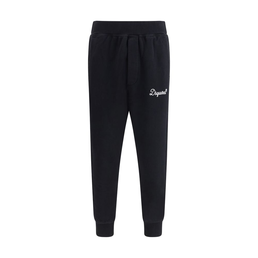 Black Cotton Joggers (Workout Pants) - ventzia