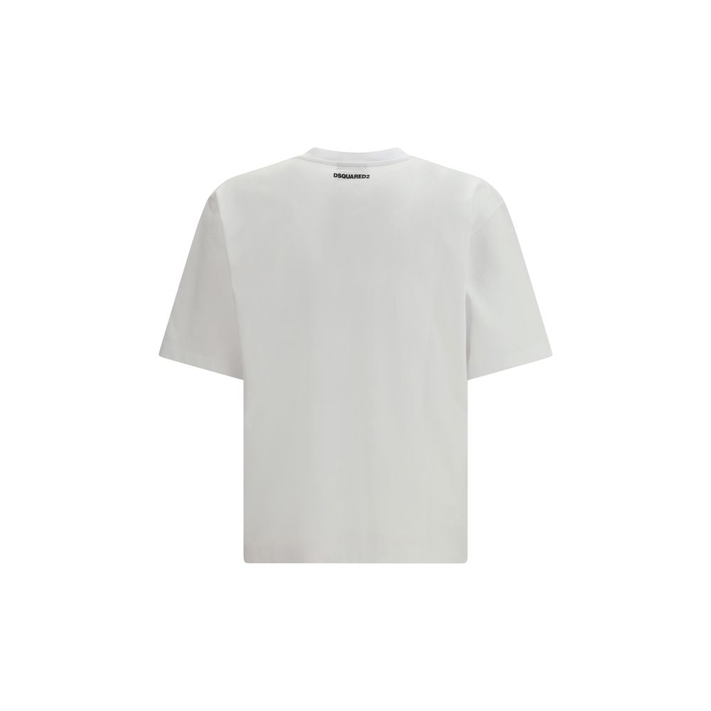 White Cotton T-Shirt - ventzia