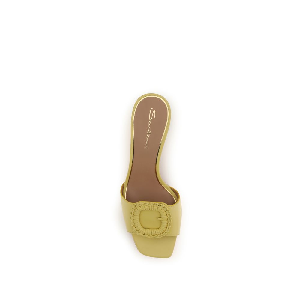Bicolor Calf Leather Bos Taurus Sandals