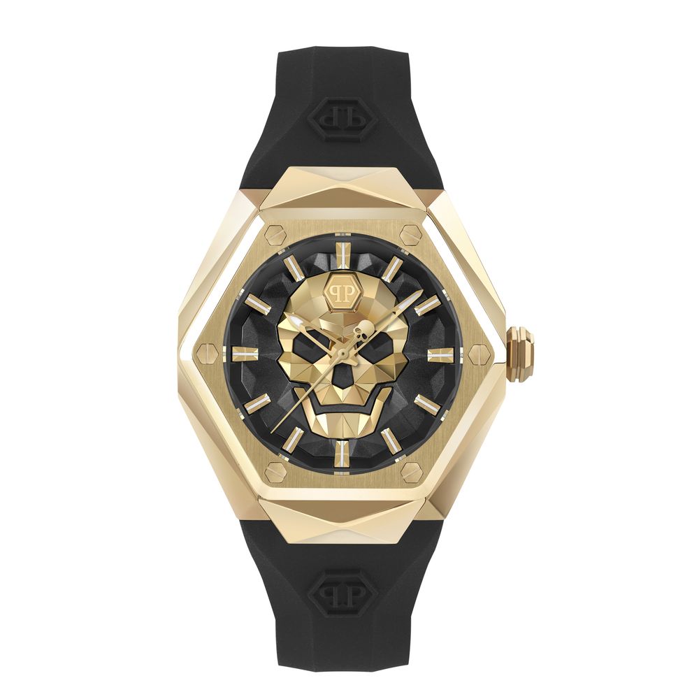 Black Synthetic Dress Watch - ventzia