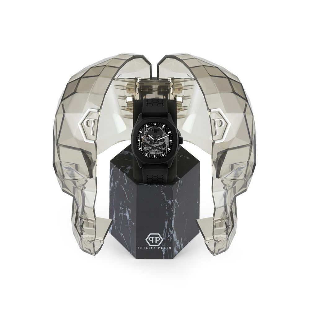 Black Synthetic Sport Watch - ventzia