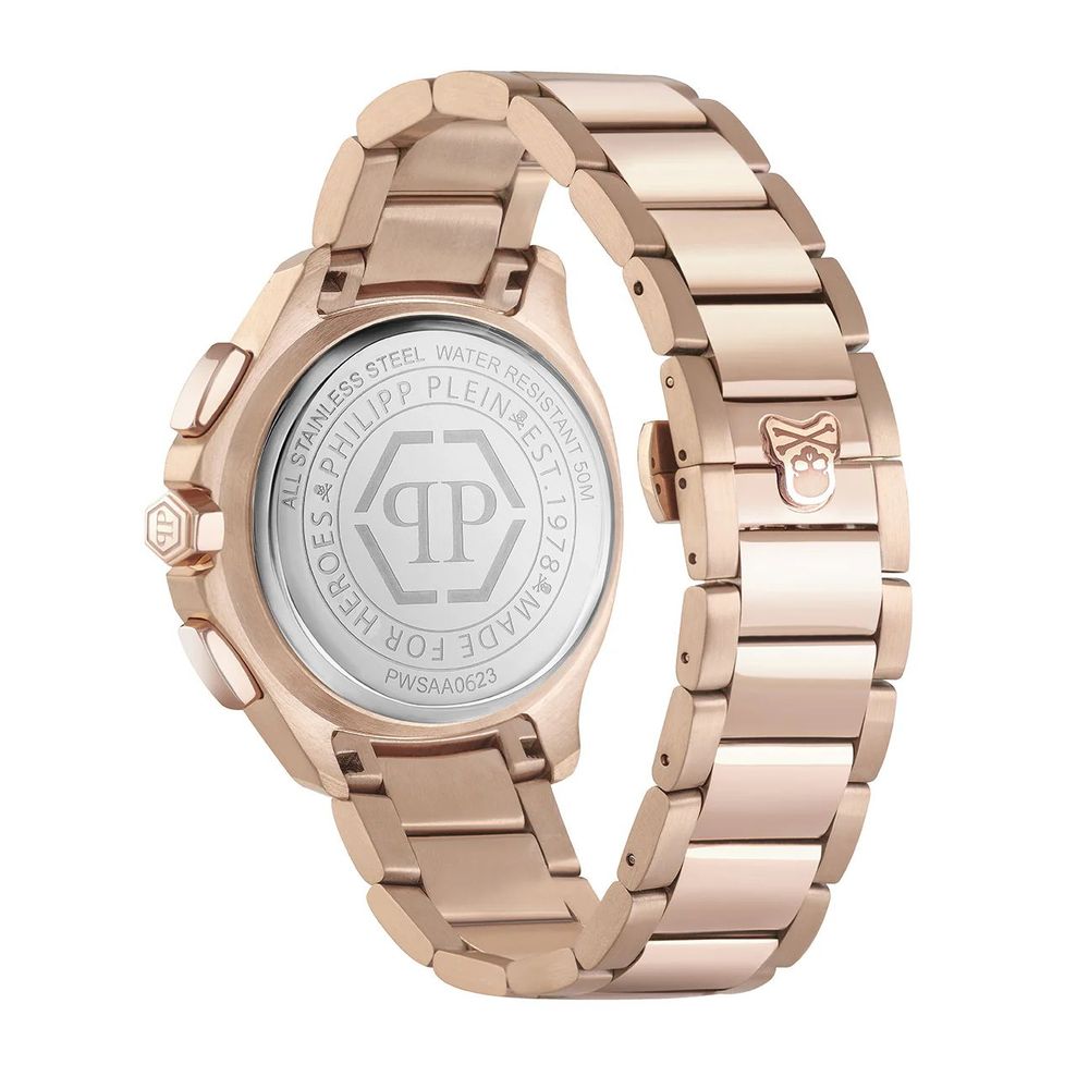 Multicolor Stainless Steel Dress Watch - ventzia