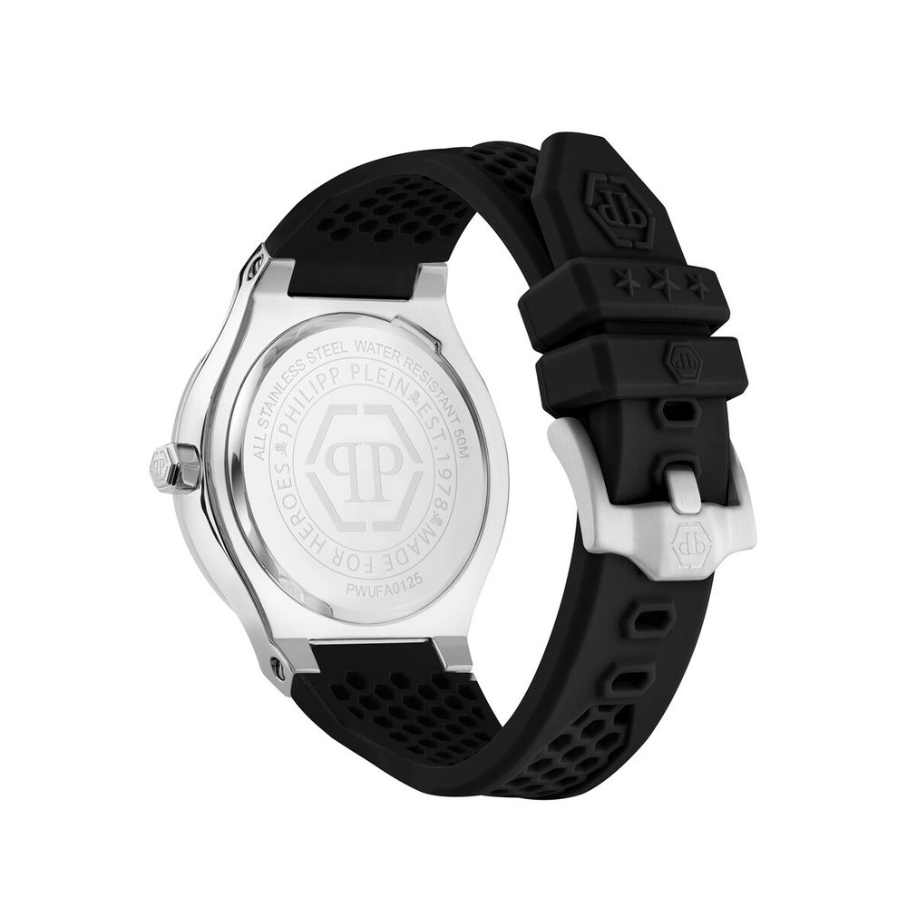 Black Synthetic Sport Watch - ventzia
