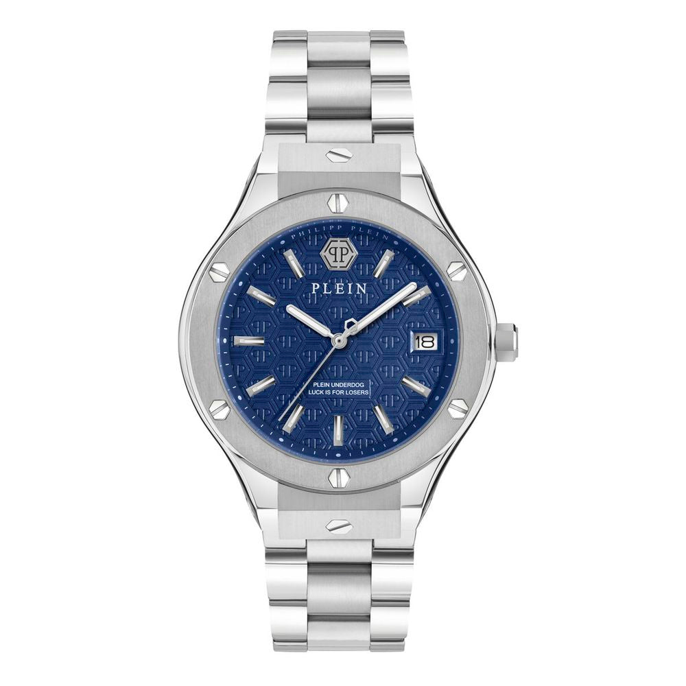 Gray Stainless Steel Dress Watch - ventzia