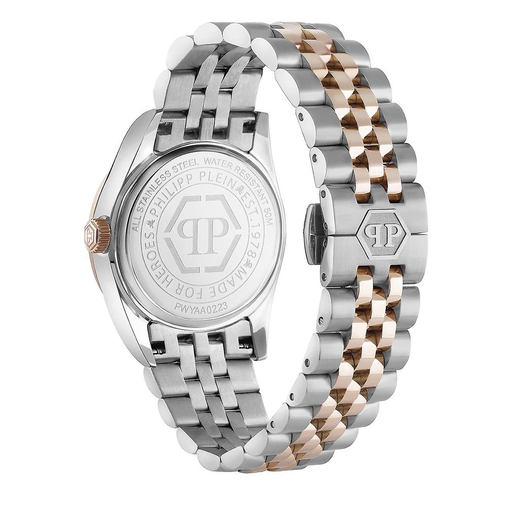Multicolor Stainless Steel Dress Watch - ventzia