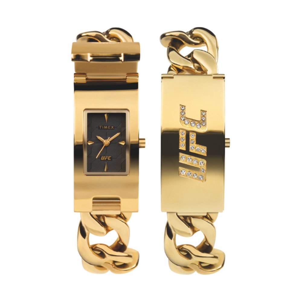 Gold Stainless Steel Bracelet Watch - ventzia