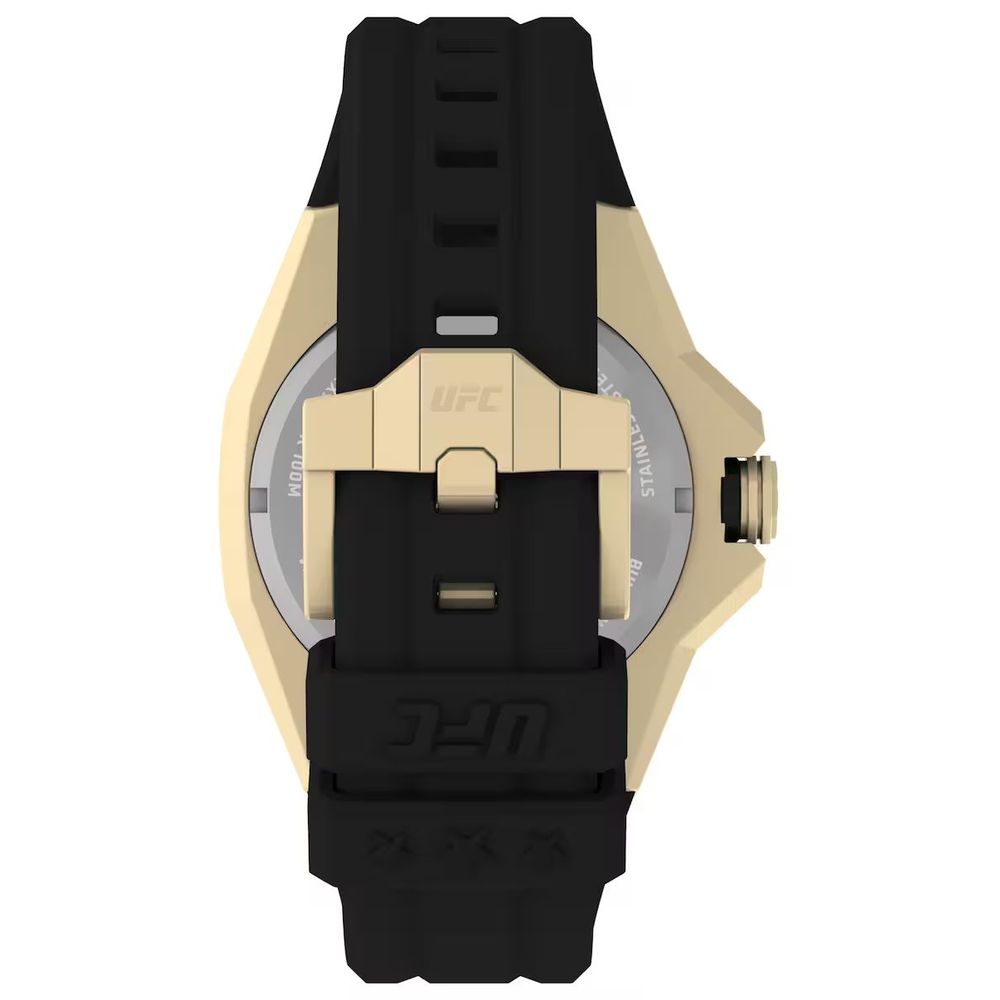 Black Synthetic Sport Watch - ventzia