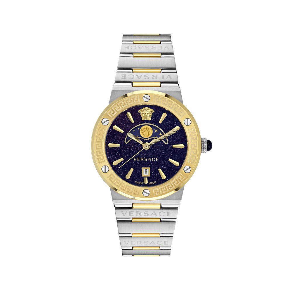 Gray Stainless Steel Dress Watch - ventzia