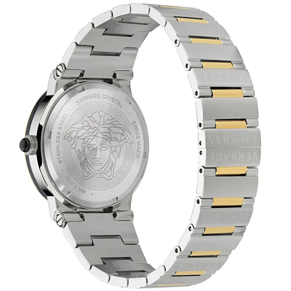 Gray Stainless Steel Dress Watch - ventzia