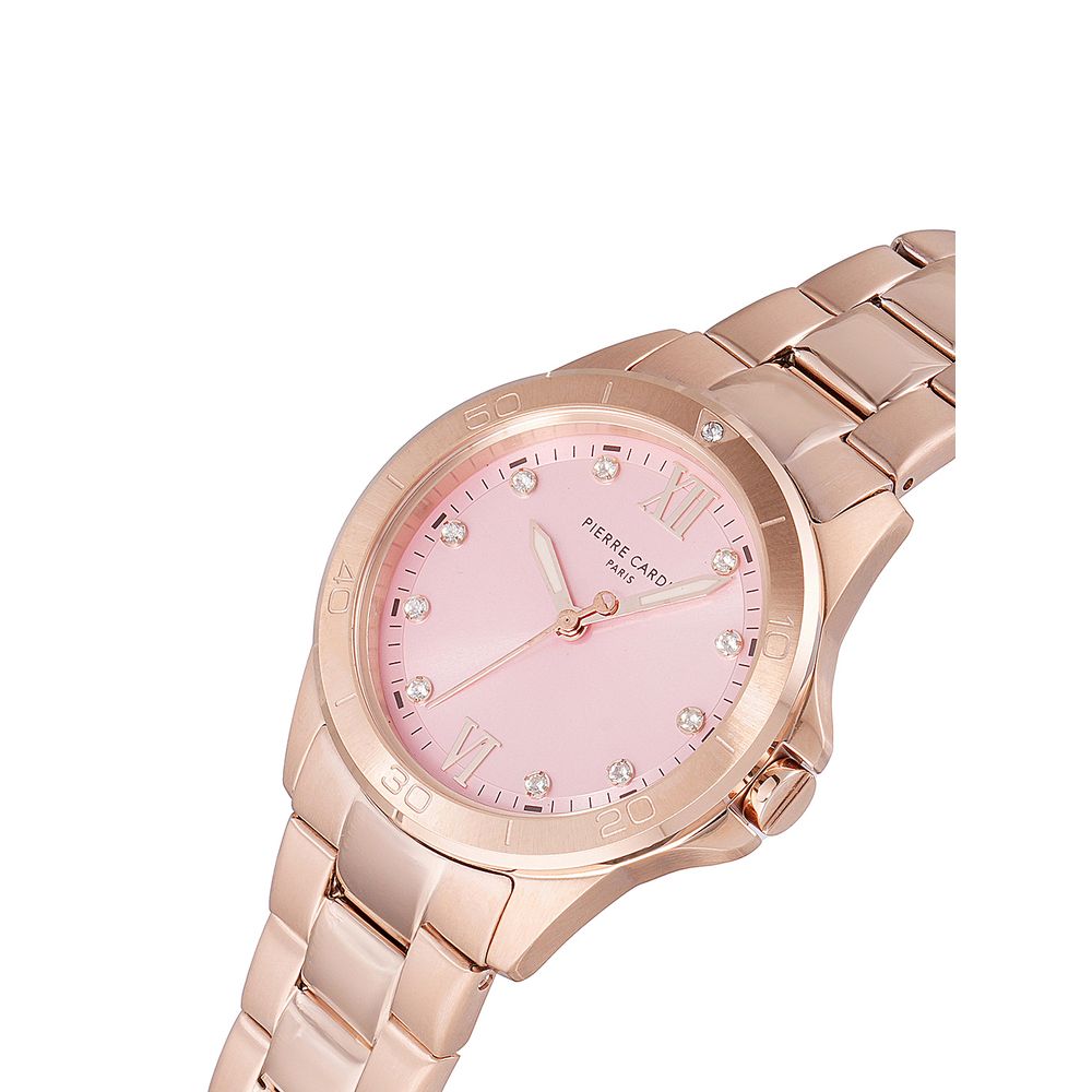Multicolor Stainless Steel Dress Watch - ventzia
