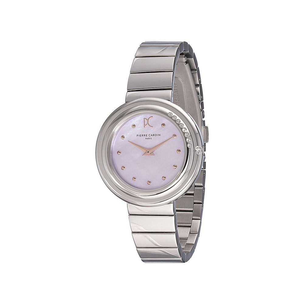 Gray Stainless Steel Dress Watch - ventzia
