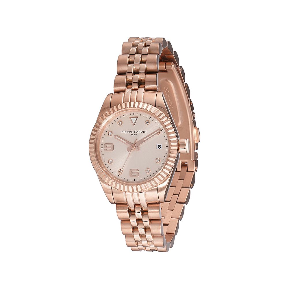 Multicolor Stainless Steel Dress Watch - ventzia