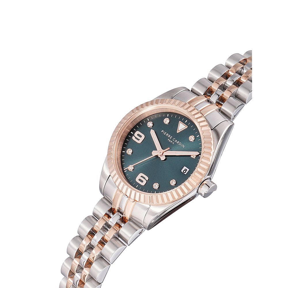Gray Stainless Steel Bracelet Watch