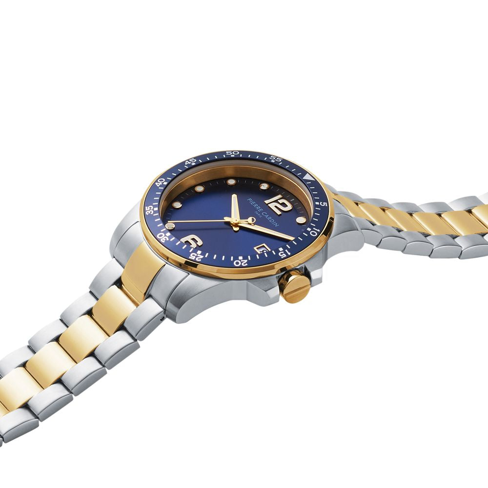 Multicolor Stainless Steel Dress Watch - ventzia