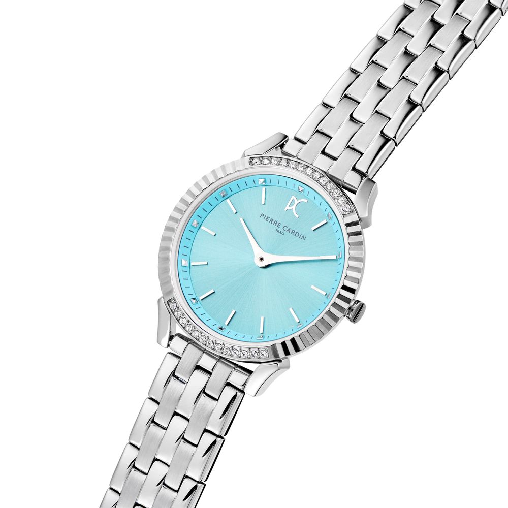 Gray Stainless Steel Bracelet Watch - ventzia