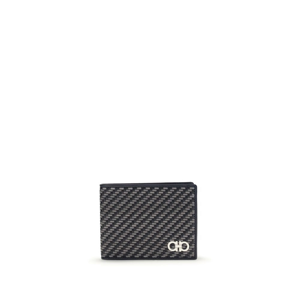 Gray Calf Leather Bos Taurus Wallet - ventzia