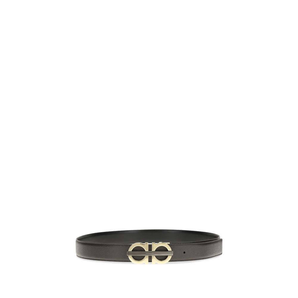 Brown Calf Leather Bos Taurus Regular Belt - ventzia