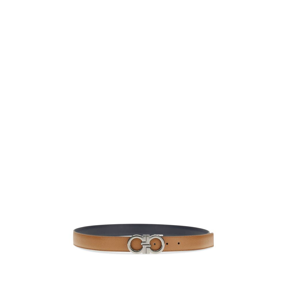 Brown Calf Leather Bos Taurus Regular Belt - ventzia