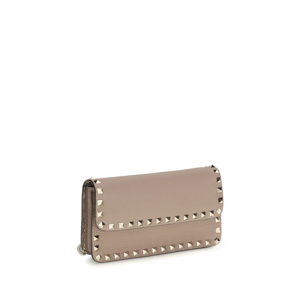 Beige Calf Leather Bos Taurus Wallet - ventzia