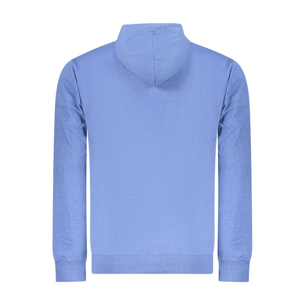 Azzurro Cotton Men Sweatshirt - ventzia