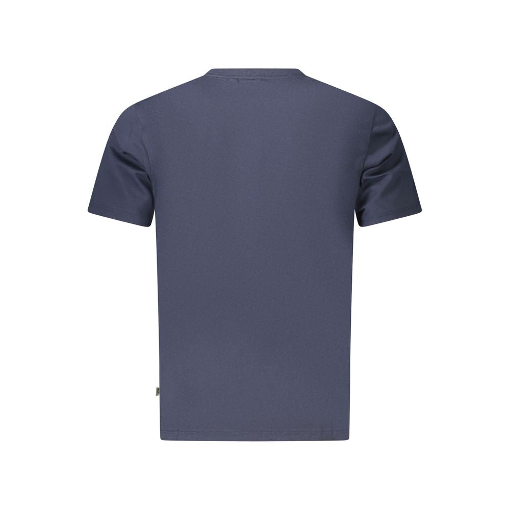 Blu Cotton Men's T-Shirt - ventzia
