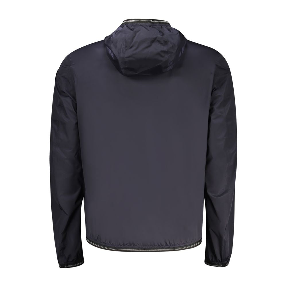 Blu Poliammide Mens Jacket - ventzia