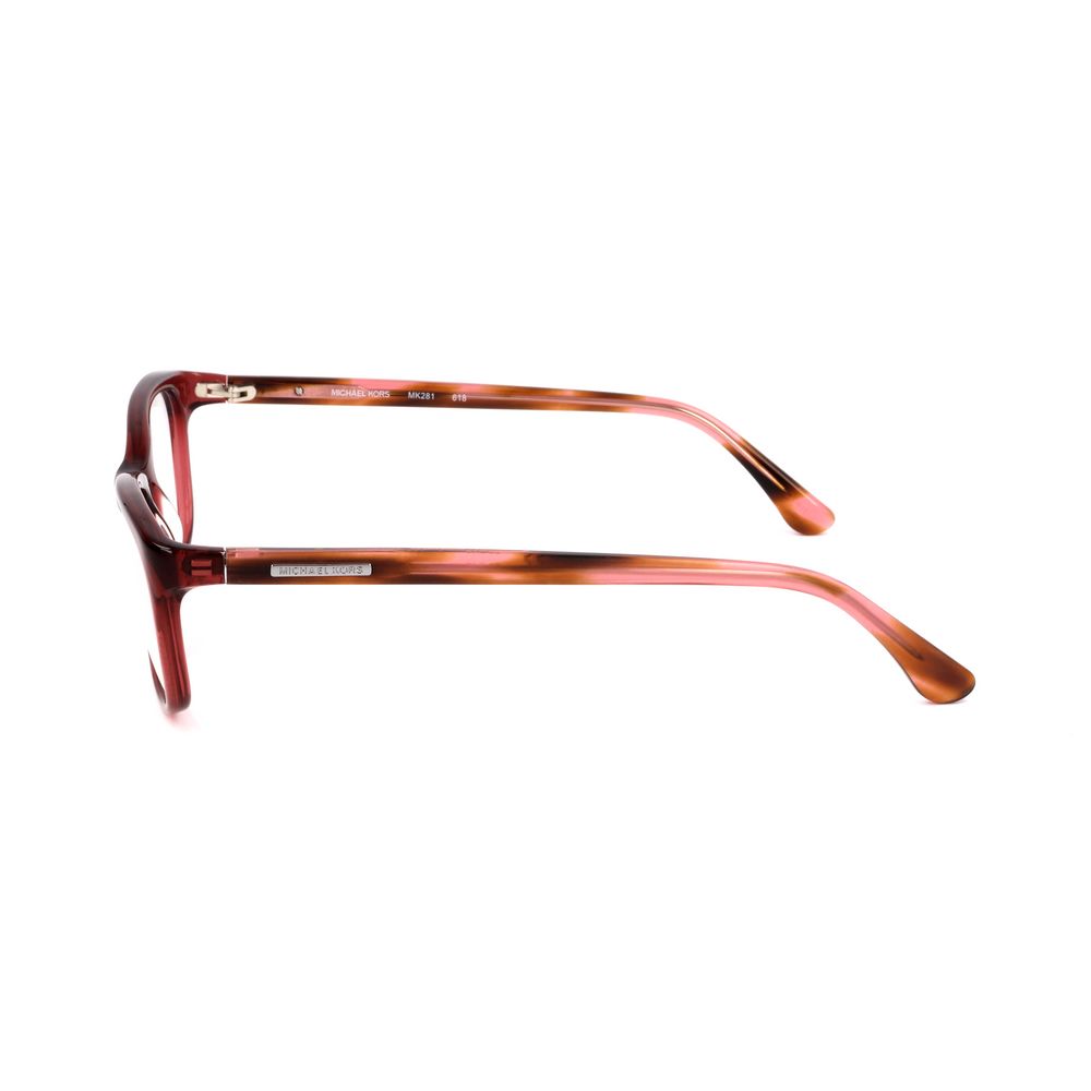 Burgundy Plastic Glasses (Frames) - ventzia