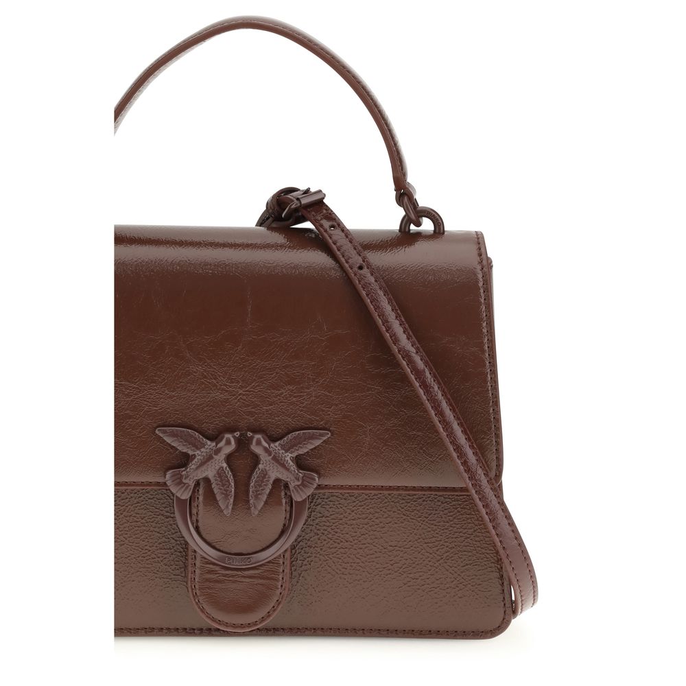 Brown Calf Leather Bos Taurus Shoulder Bag - ventzia