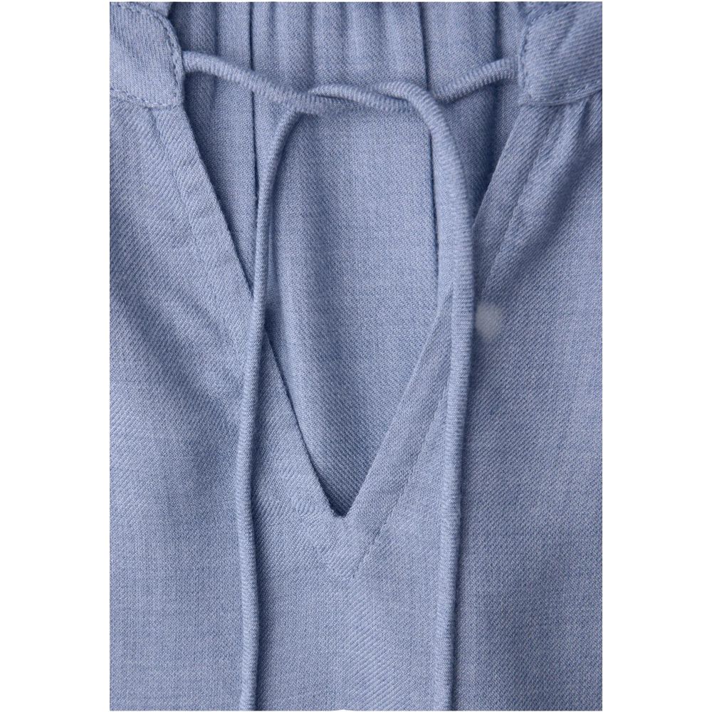 Light Blue Viscose Blouse - ventzia