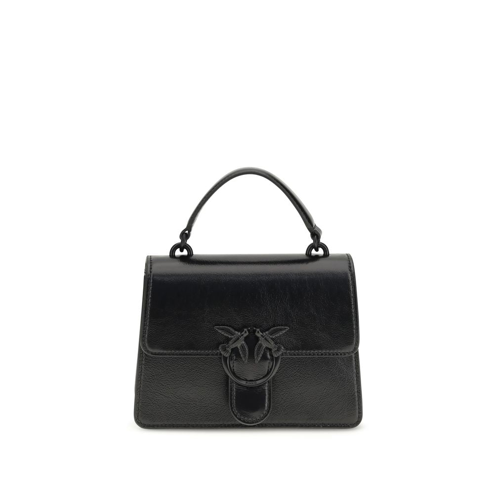 Black Goatskin Shoulder Bag - ventzia
