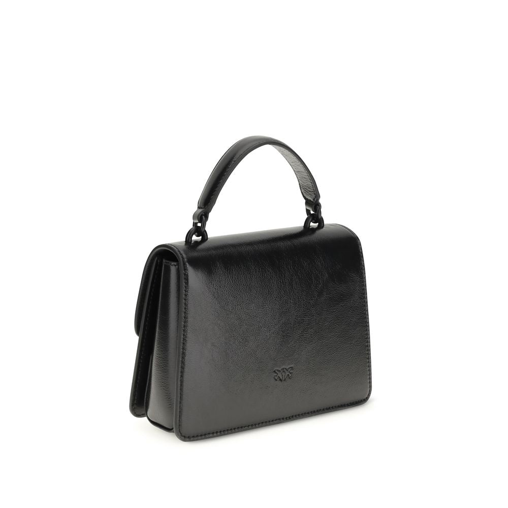 Black Goatskin Shoulder Bag - ventzia