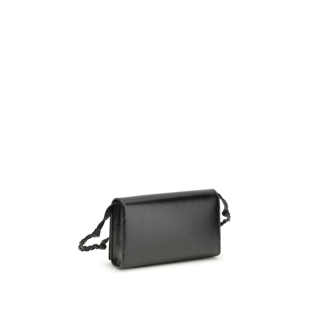 Black Calf Leather Bos Taurus Wallet - ventzia