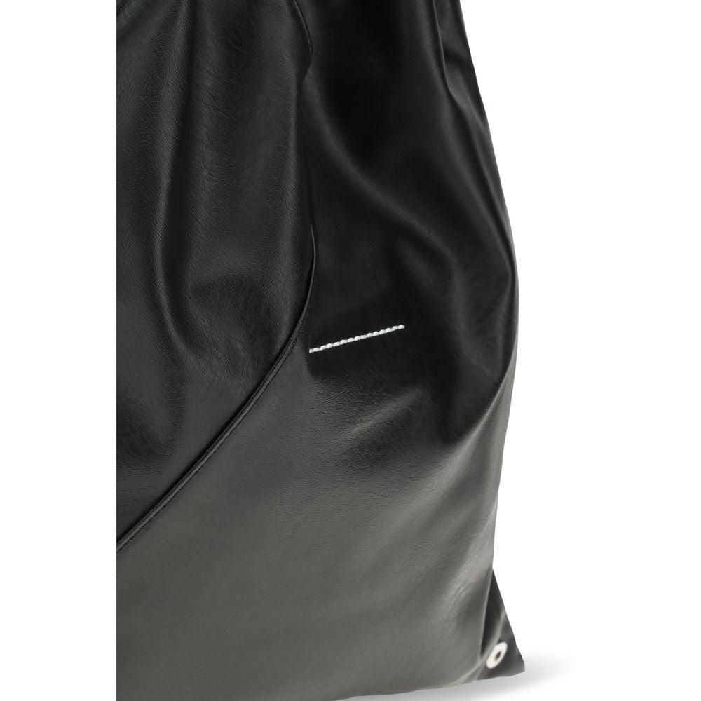 Black Polyethylene Handbag - ventzia