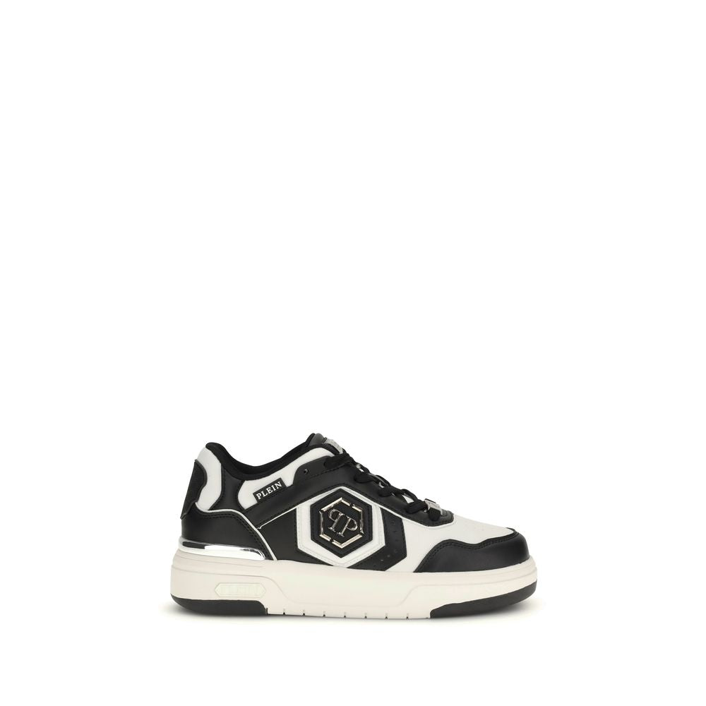 Black Calf Leather Bos Taurus Athletic Sneakers - ventzia