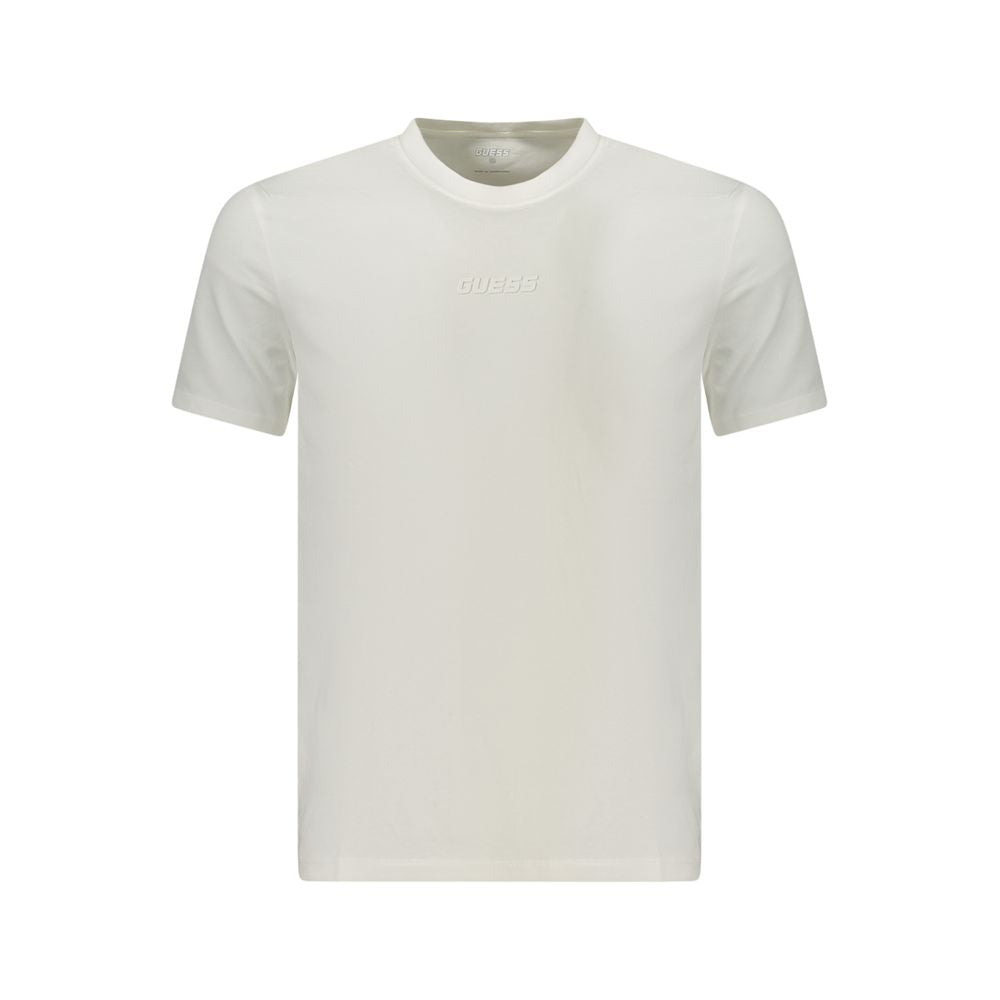 White Cotton Men T-Shirt - ventzia
