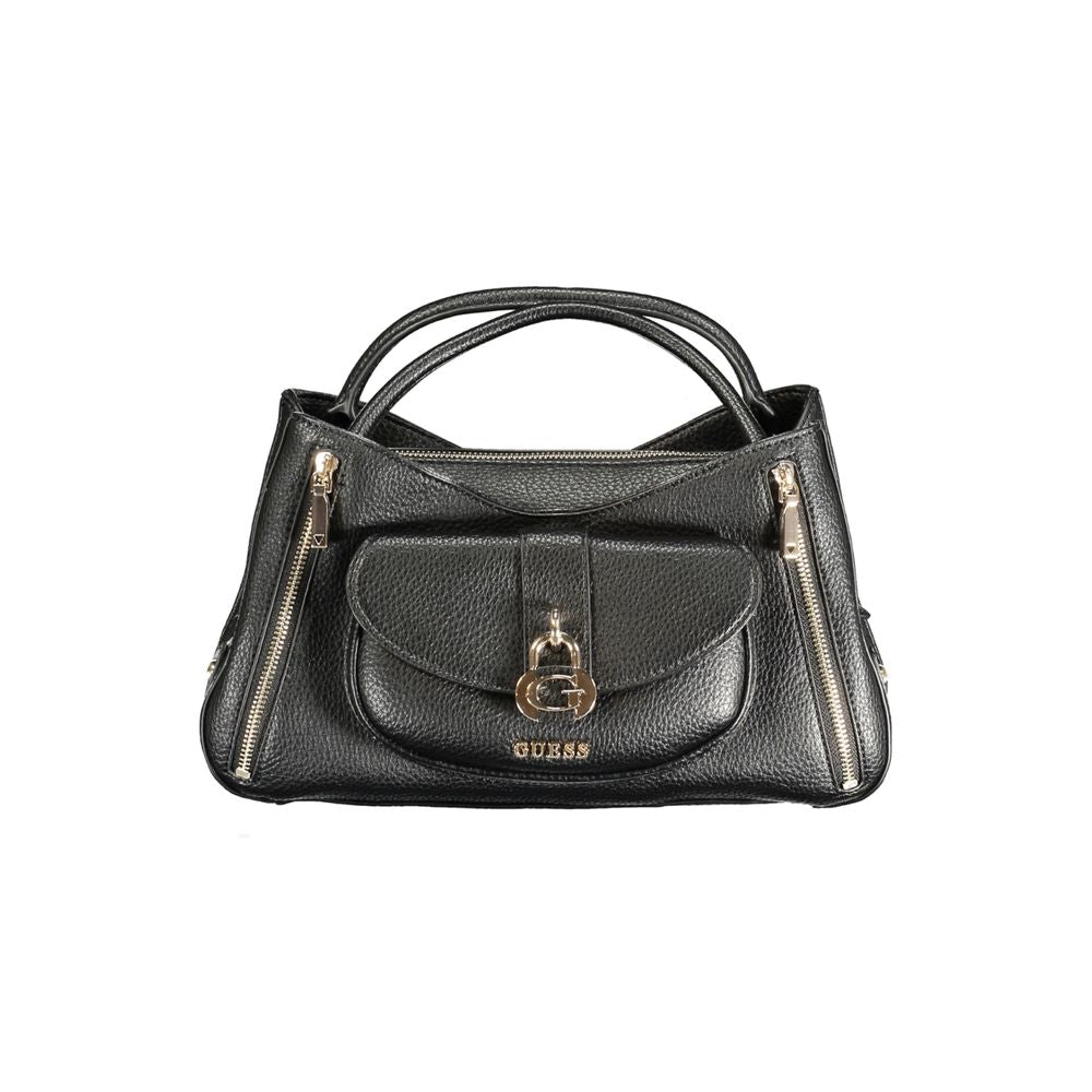 Black Polyethylene Handbag - ventzia