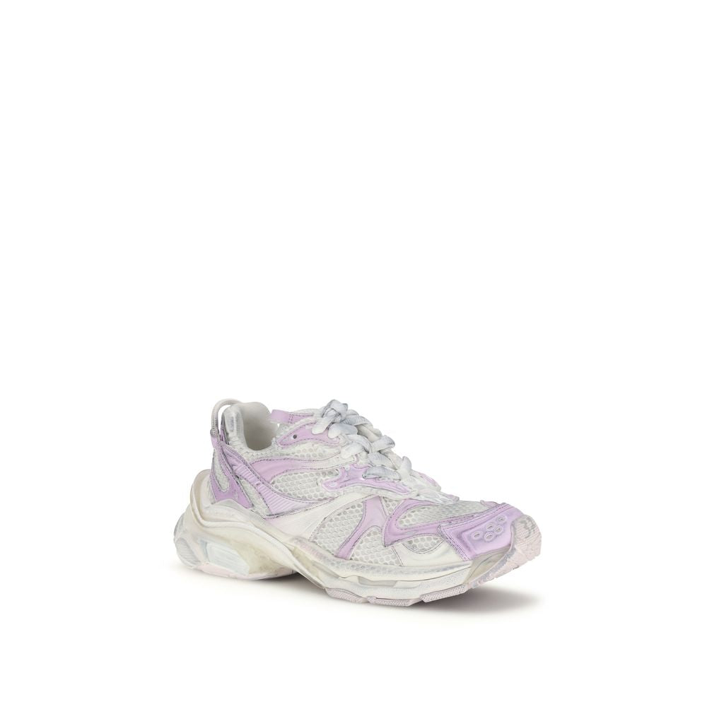 Multicolor Polyurethane Athletic Sneakers - ventzia