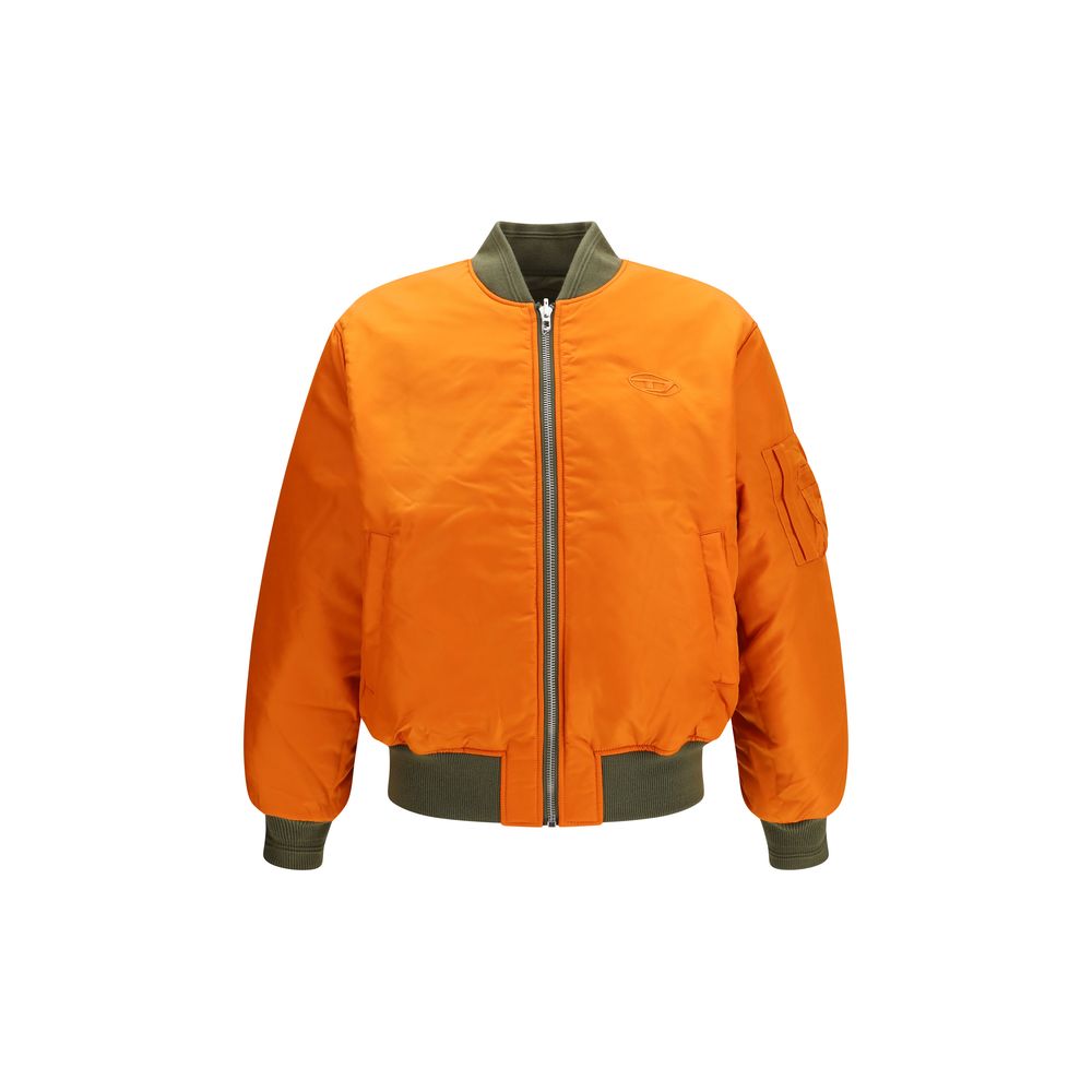 Bicolor Polyamide Bomber - ventzia