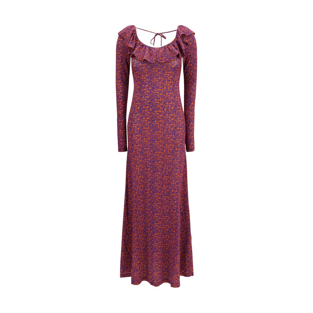Multicolor Viscose Casual Dress - ventzia