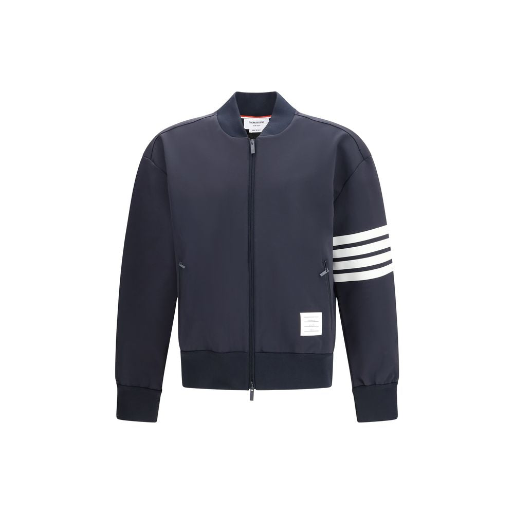 Blue Viscose Bomber - ventzia